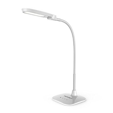 LED Desk Lamp TeckNet 10W EyeCare Dimmable Portable USB Rechargeable Touch Switch LED Desk Lighting With 2500mah Rechargeable Battery Touch Control 4 Level Dimmable 3 Lighting Modes Flexible Arm