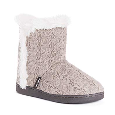 MUK LUKS Women's Cheyenne Bootie Slippers