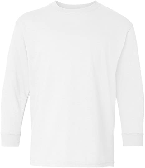 Gildan Heavy Cotton Youth Long-Sleeve T-Shirt