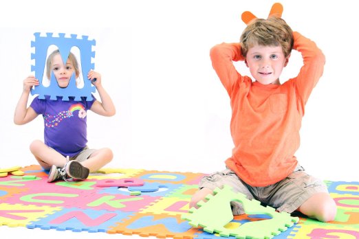 MOTA Alphabet ABC Floor Play Mat for Ages 2 Foam Puzzle Play Mat