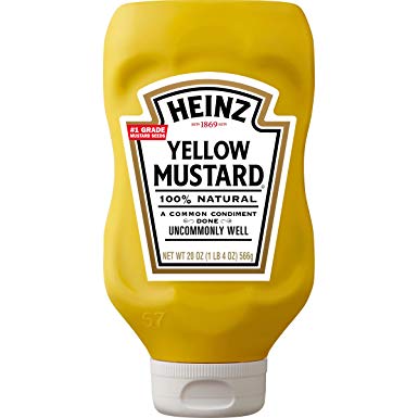 Heinz Yellow Mustard (20 oz Bottle)