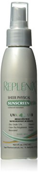Replenix Sheer Physical Sunscreen, SPF 50,  4.0 Fluid Ounce