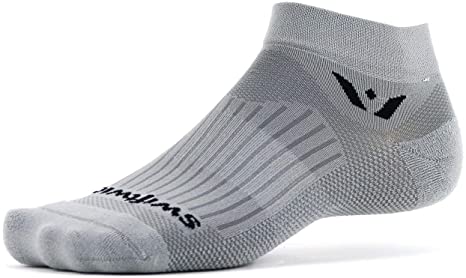 Swiftwick- ASPIRE ONE Running & Cycling Socks, Mens & Womens, Wicking, Lightweight