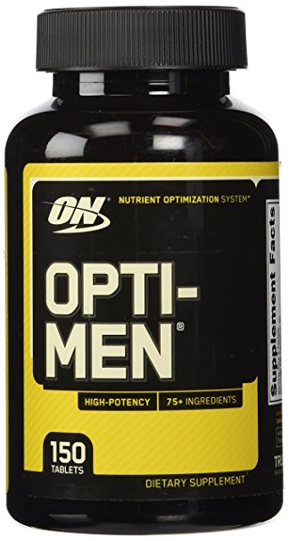 Optimum Nutrition Opti-Men 150 Tabs(New Formula)