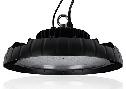 240 Watt LED High Bay UFO Lights -40,000 Lumens - Dimmable - Ultra Efficient 170 Lumens to Watts - Smaller and more efficient - Warehouse LED Lights - LED High Bay Lighting - High Bay LED Lights