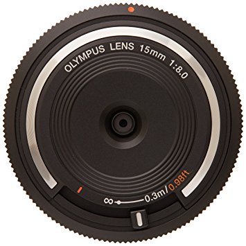 Olympus 15mm f8.0 Body Cap Lens (Black)