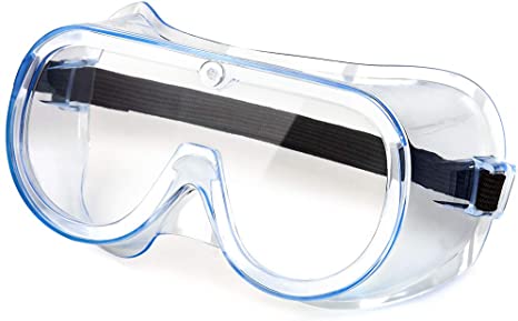 Safety Goggles -Anti Fog Safety Glasses, Eye Protection with Anti-Splash,Anti Scretch,UV Protection, Protective Eyewear for Home,Workplace,Lab