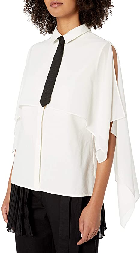 Limited Edition Making the Cut Episode 8 Winning Look Esther's Chiffon Cape Top