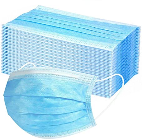 Disposable 3-Layer Filter Face (100PC, Blue)