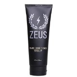 Zeus Beard Conditioner Wash for Men - Verbena Lime Scent - 8oz - Sulfate-Free Rinse-Out Softener
