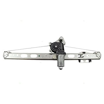 Passengers Rear Power Window Lift Regulator with Motor Assembly Replacement for Mercedes-Benz 1637300246