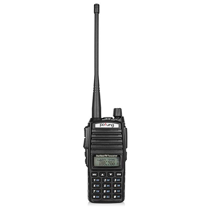 Pofung UV-82 Dual-Band 136-174/400-520 MHz FM Ham Two-Way Radio
