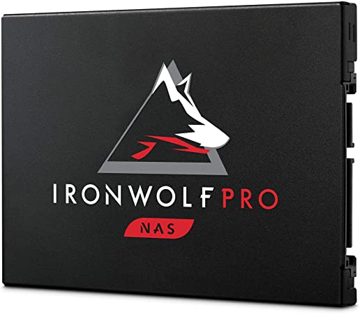 Seagate IronWolf Pro 125 SSD, 3.84 TB, NAS Internal Solid State Drive - 2.5 Inch SATA 6 Gb/s speeds up to 545 MB/s, 1 DWPD endurance, and Three-year Rescue Services (ZA3840NX1A001)