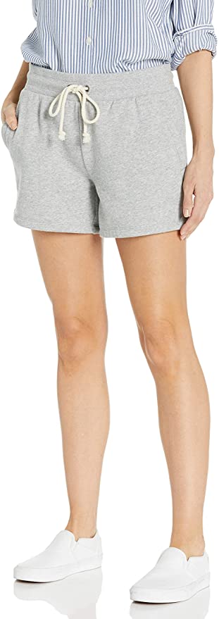 Amazon Brand - Goodthreads Women's Heritage Fleece Drawstring Shorts