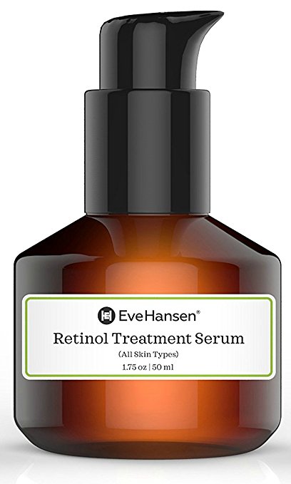 Retinol Treatment Serum - Natural anti-aging, fine line, wrinkle, uneven skin tone & acne scar treatment. Skin firming serum & Anti wrinkle serum to boost collagen and combat sun damage.