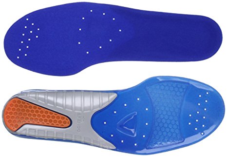 Spenco Gel Comfort Shoe Insole with Cushioning and Support, Women's 7-8 / Men's 6-7