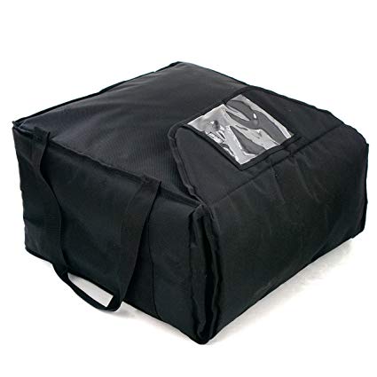 Commercial Quality Pizza Delivery Bag - Thick Insulation - Store 5 Pizzas Warm for Hours