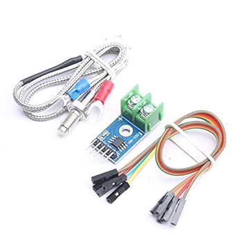 DEVMO DC 5V MAX6675 Module   K Type Thermocouple Temperature Sensor M6 Compatible with Ar-duino Raspberry Pi