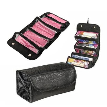 Maquita Portable Multifunction Folding Travel Cosmetic Bag Makeup Case Pouch Toiletry Organizer