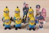 E-busienss Despicable Me 2 Minions Action Figure Doll Toys 10pcsset Yellow Free