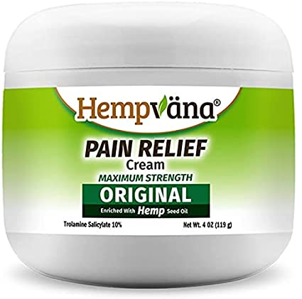 Hempvana Pain Relief Cream, OS, Original