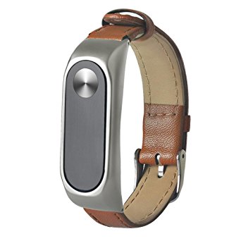 Banstore Fashion Lightweight Stainless Steel Smart Wrist Watch Strap For Xiaomi Miband 2