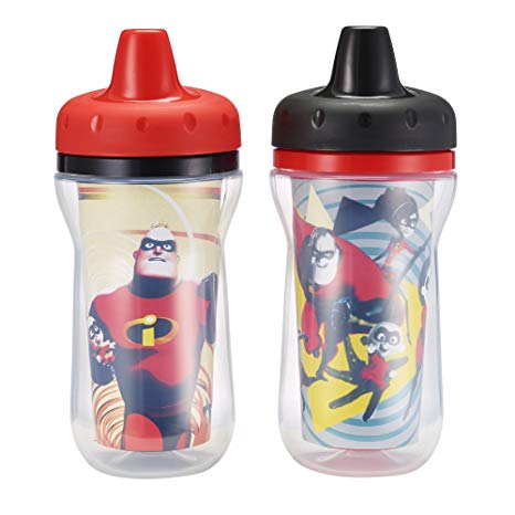 The First Years 2 Piece Disney/Pixar Incredibles 2 Insulated Sippy Cups