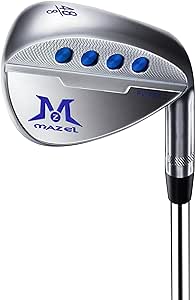 MAZEL Forged Golf Wedges for Men - Individual 48 52 54 56 58 60 Degree Wedge Left/Right Hand Gap Wedge,Sand Wedge,Lob Wedge,Milled Face for More Spin