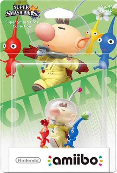 Amiibo Figurine - Olimar (No 44) (Super Smash Collection)