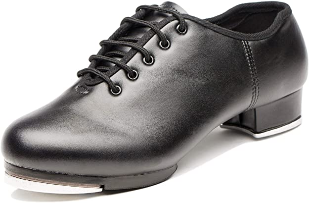 Joocare Men's Split Sole Jazz Tap Dance Shoes