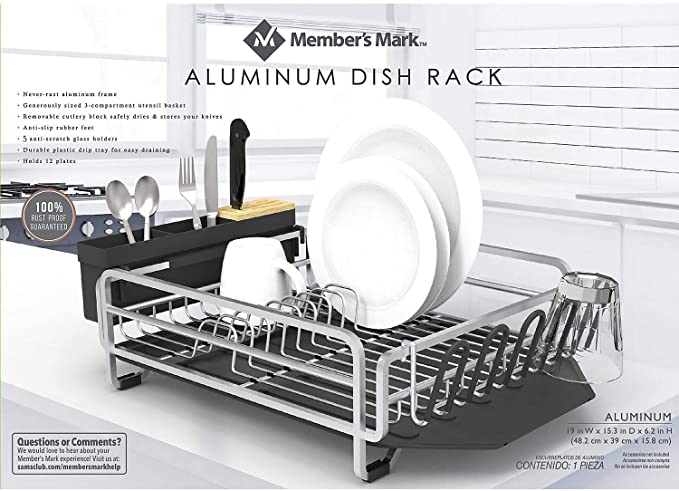 Member's Mark Aluminum Dish Rack