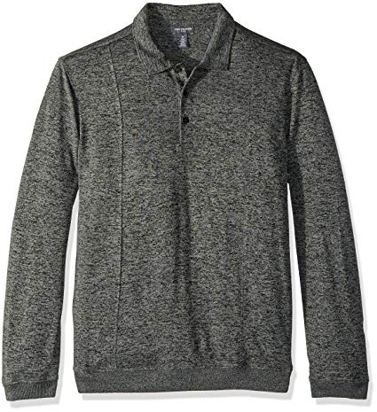 Van Heusen Men's Sweater Fleece Long Sleeve Polo