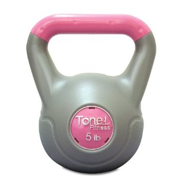 Tone Fitness Cement Filled Kettlebell