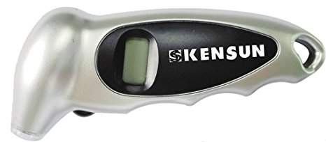 Kensun Digital Tire Pressure Gauge - Silver