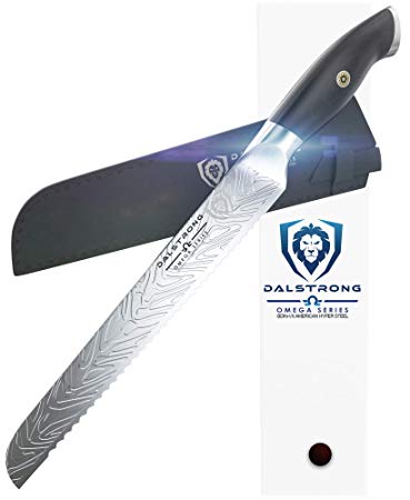 DALSTRONG - 9" Bread Knife - Omega Series - BD1N-V - Hyper Steel - w/Sheath