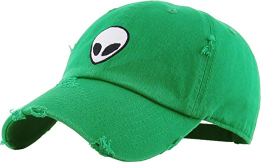 KBETHOS Alien Dad Hat Baseball Cap Unconstructed Polo Style Adjustable