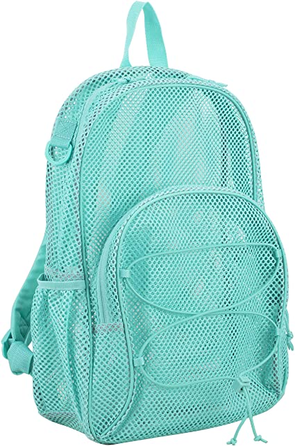 Eastsport Mesh Bungee Backpack With Padded Shoulder Straps