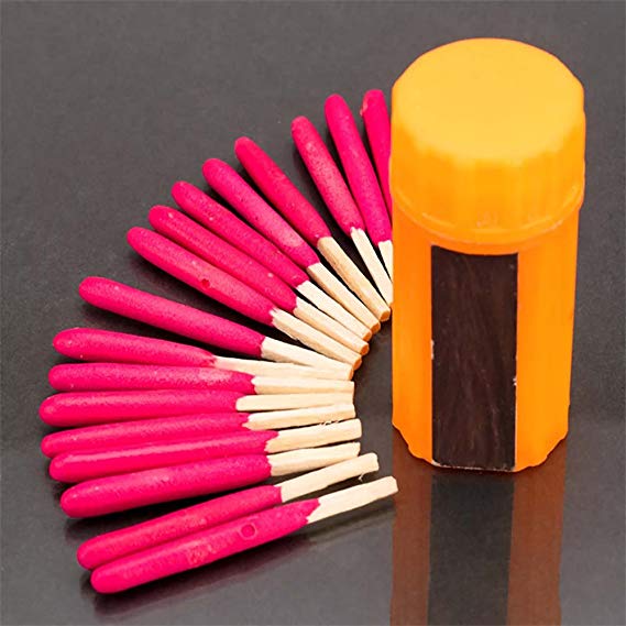HuaYang Large Camping Stormproof Match Matches Kit Windproof Survival Emergency gear Warm Camp Kitchen Stove Accessories Fire Starters