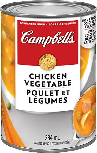 Campbell's Chicken Vegetable Soup, 284ml