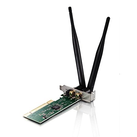 Netis WF2118 Wireless N 300Mbps PCI Adapter with Two 5dBi Antennas and Low-profile Bracket