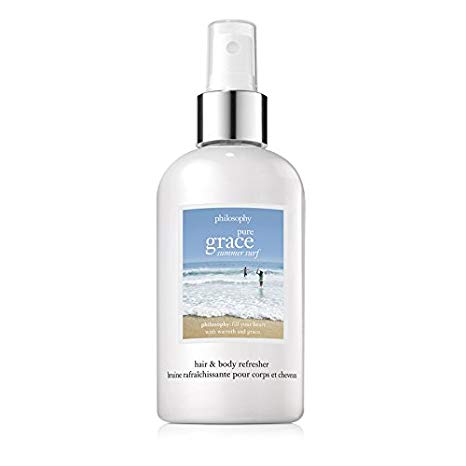 Philosophy Pure Grace Summer Surf Hair and Body Refresher, 8 Ounce