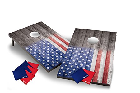 Wild Sports 2'x3' Stars & Stripes Cornhole Set