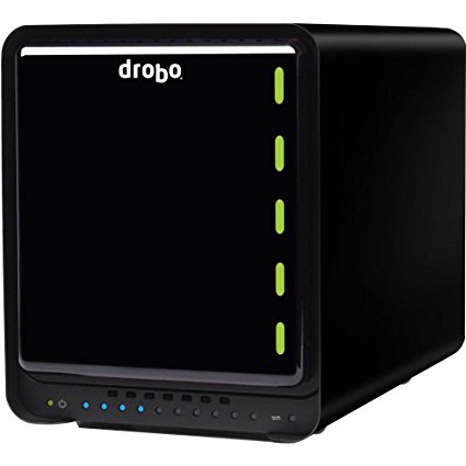 Drobo FS Beyond Raid 5-Bay Gigabit Ethernet SATA 6GB/S Storage Array with Drobo PC Backup