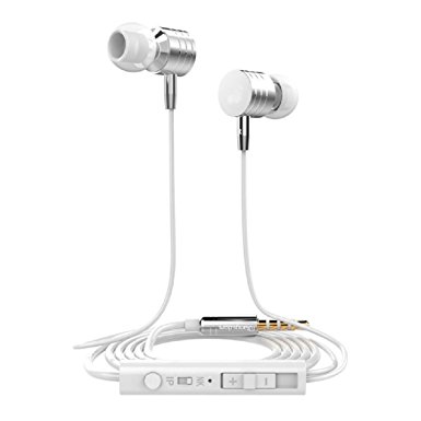 Ularmo 2015 New Hot In-Ear Wired Bass Stereo Earphone Sport Headset Headphone (silver a)