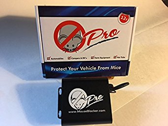 MouseBlocker Pro - Ultimate 12V Ultrasonic Mouse and Rodent Deterrent with Dual Strobing LEDs for your vehicle