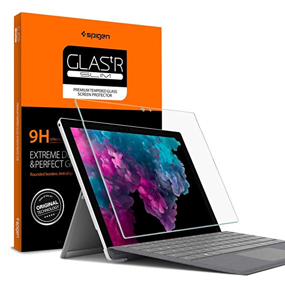 Spigen Tempered Glass Screen Protector Designed for The Surface Pro 6