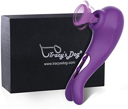 Clitoral Sucking Vibrator, G Spot Vibrator Waterproof, Rechargeable Nipple Suction Stimulator with 10 Modes, Oral Sex Toy for Solo Masturbation and Couples