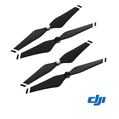 CLOVER 2 Pairs Original Composite Hub 9450 Self-tightening Propeller 9" CW CCW Props for DJI Phantom 3 Professional / Advanced / Standard Quadcopter / E310 / E305 / E300 / Flame Wheel - Black   White