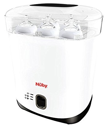 NUBY Electric Steam Steriliser and Dryer (White)