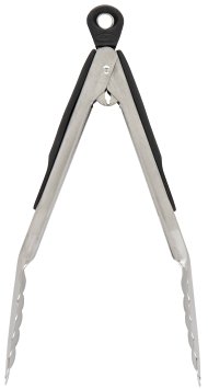 OXO Good Grips 9-Inch Stainless Steel Locking Tongs